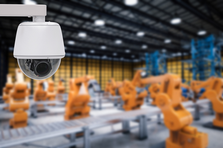 security in factory surveillance cameras with lauth investigations